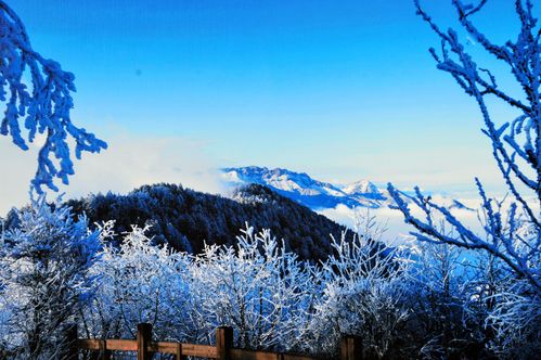 西岭雪山图片风景图片_西岭雪山景区图片冬季